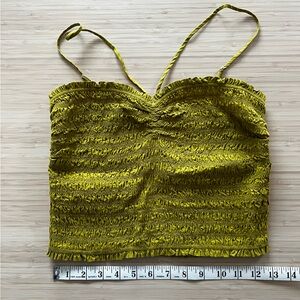 NWOT Madewell Green Top - Size Medium